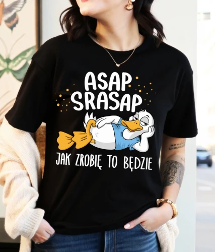 koszulka dla koleżanki z pracy asap srasap.webp