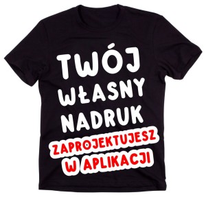 Koszulka z własnym zdjęciem nadrukiem zaprojektuj sam.jpg