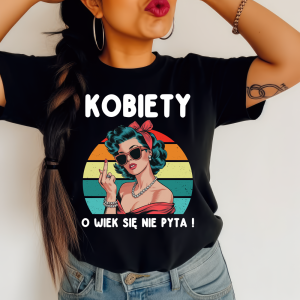 Damska koszulka na urodziny dla koleżanki na prezent 