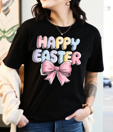 KOSZULKA NA WIELKANOC HAPPY EASTER.webp