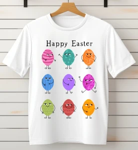 KOSZULKA NA WIELKANOC HAPPY.webp