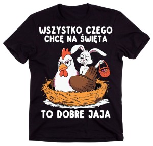 MĘSKA ŚMIESZNA KOSZULKA NA WIELKANOC NA PREZENT.jpg