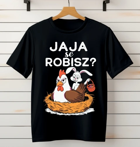 DAMSKA KOSZULKA NA WIELKANOC JAJA SE ROBISZ.webp