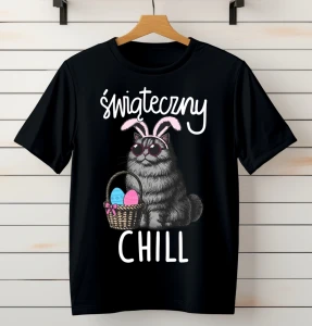 ŚWIĄTECZNA KOSZULKA NA WIELKANOC - ŚWIĄTECZNY CHILL.webp