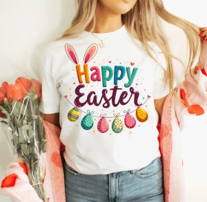 KOSZULKA ŚWIĄTECZA HAPPY EASTER .webp