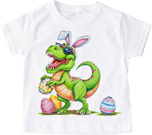 Koszulka z dinozaurem królikiem na wielkanoc.jpg