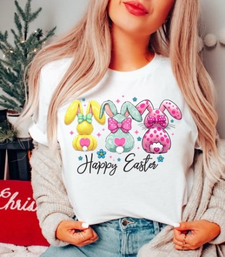 Koszulka na wielkanoc happy easter.JPG