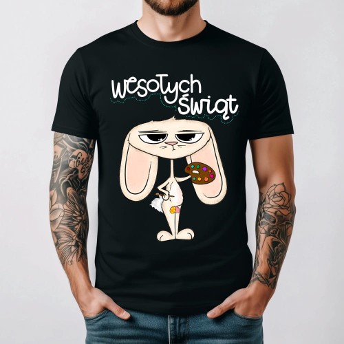 ŚMIESZNA KOSZULKA NA WIELKANOC wesołych świąt