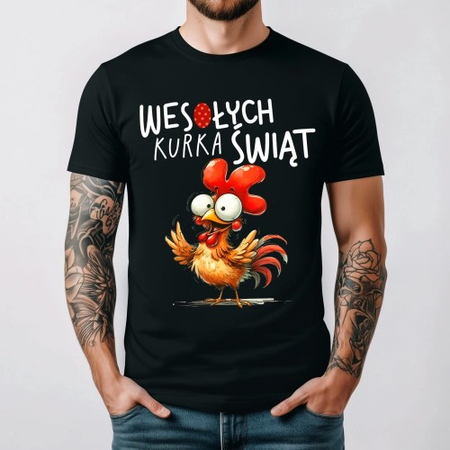 ŚMIESZNA KOSZULKA NA WIELKANOC wesołych świąt