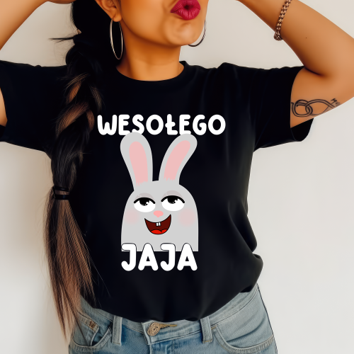 ŚMIESZNA KOSZULKA NA WIELKANOC WESOŁEGO JAJA.png