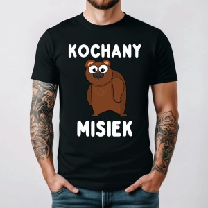Koszulka kochany misiek dla chłopaka na prezent - 2.jpg