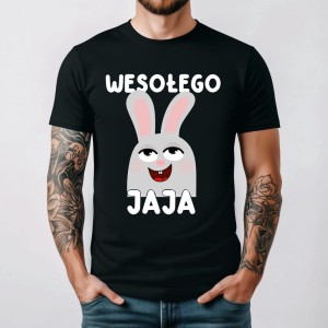 MĘSKA ŚMIESZNA KOSZULKA NA WIELKANOC WESOŁEGO JAJA.jpg