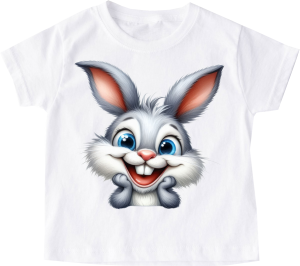 Koszulka z królikiem dla dziecka - wzór królik90