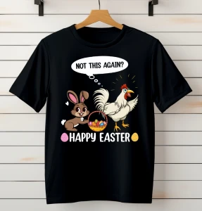 koszulka wielkanocna happy easter.webp