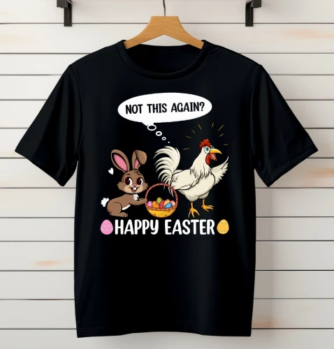koszulka wielkanocna happy easter.webp