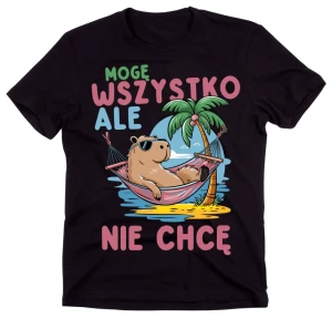 czarna koszulka mogę wszystko ale nie chcę.webp