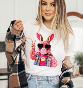 Koszulka z zajączkiem na Wielkanoc - wzór bunny41