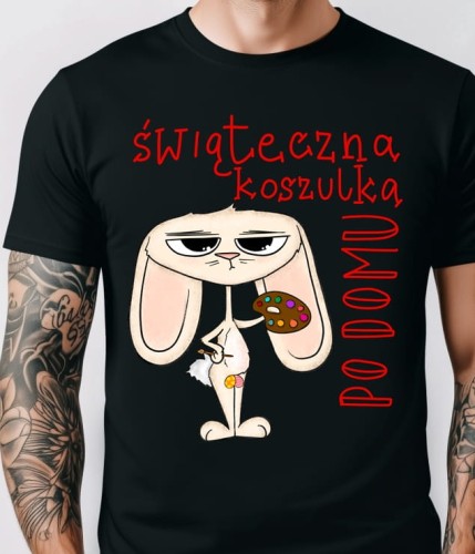 ŚMIESZNA KOSZULKA NA WIELKANOC - ŚWIĄTECZNA KOSZULKA PO DOMU.jpg