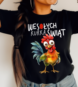 fajna Koszulka na Wielkanoc ! WESOŁYCH KURKA ŚWIĄT