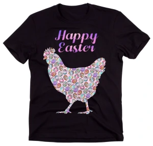 Świąteczna koszulka na Wielkanoc - Happy Easter D1