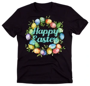 Świąteczna koszulka na Wielkanoc - Happy Easter D8