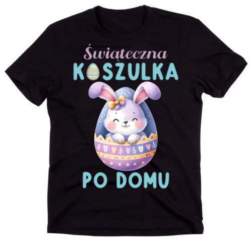 KOSZULKA WIELKANOCNA ŚWIĄTECZNA KOSZULKA PO DOMU D2.webp