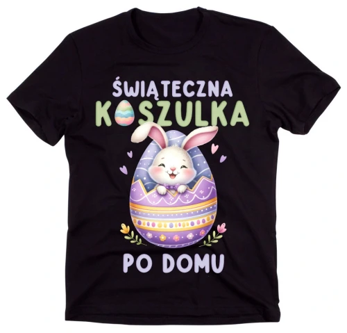 KOSZULKA WIELKANOCNA ŚWIĄTECZNA KOSZULKA PO DOMU D4.webp