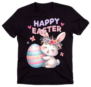Świąteczna koszulka Wielkanocna - HAPPY EASTER D14