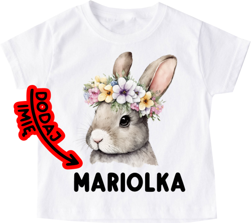 Koszulka z królikiem dla dziecka do przeszkola - dodaj imię.png