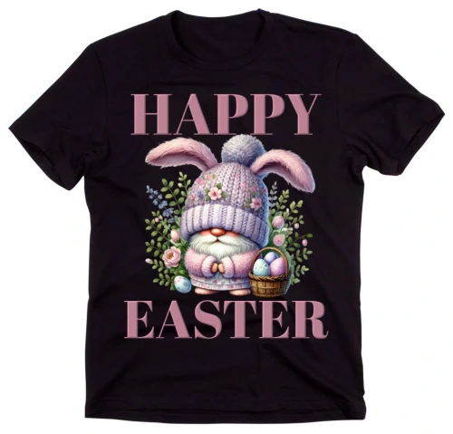 KOSZULKA WIELKANOCNA HAPPY EASTER GNOM.webp