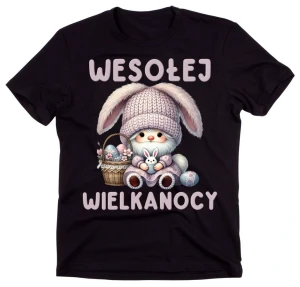 Świąteczna koszulka Wielkanocna - WESOŁEJ WIELKANOCY D18