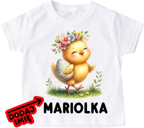 Koszulka z imieniem dla dziecka na Wielkanoc.jpg