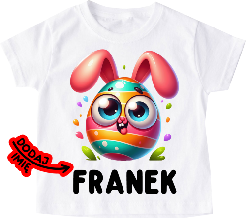 Koszulka z imieniem dla dziecka na Wielkanoc - z pisanką b.png