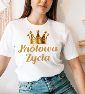 Koszulka na dzień matki - Królowa mama D34