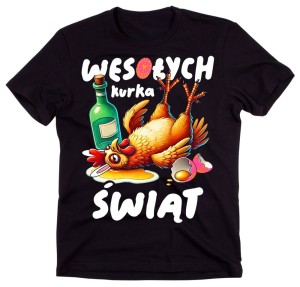 Śmieszna koszulka na Wielkanoc dla faceta - wesołcyh kurka świąt.jpg