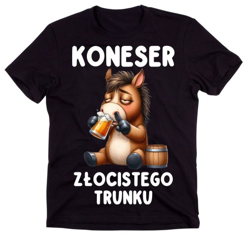 Koneser złocistego trunku - koszulka dla piwo.jpg