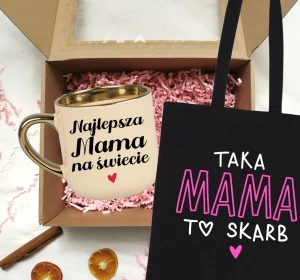 Zestaw prezentowy dla Mamy na Dzień Mamy - TAKA MAMA TO SKARB 