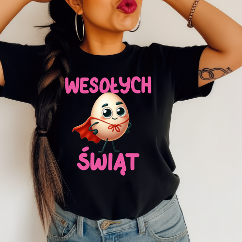 Koszulka na Wielkanoc - wesołych świąt.png