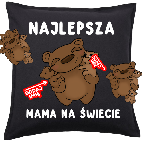 Poduszka dla mamy - NAJLEPSZA MAMA NA ŚWIECIE