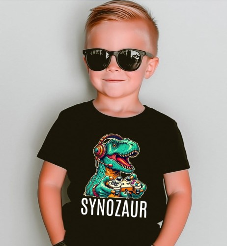 Koszulka dla dziecka do zestawU SYNOZAUR.jpg