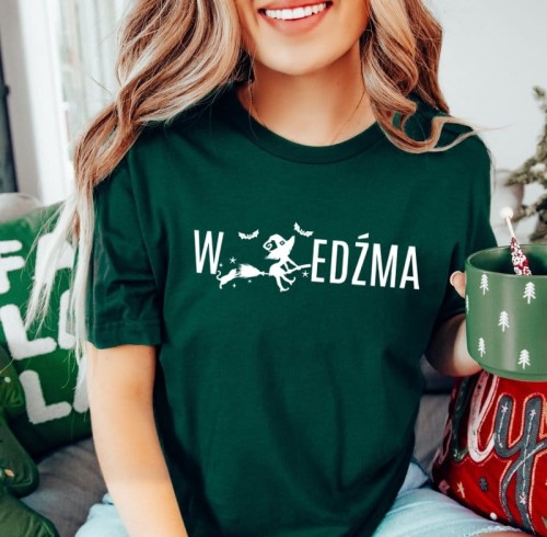 DAMSKA ZIELONA KOSZULKA WIEDŹMA.JPG