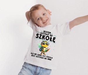 Koszulka do szkoły - jestem gotowy do szkoły.jpg