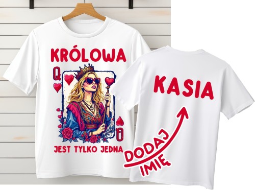 Koszulka królowa jest tylko jedna z imieniem zn.jpg
