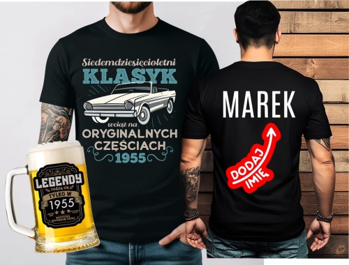 Koszulka na 70 urodziny -  SIEDEMDZIESIĘCIOLETNI KLASYK Z.jpg