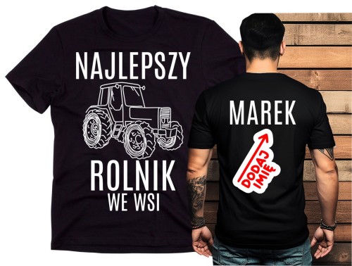 Koszulka dla Taty ROLNIKA - NAJLEPSZY ROLNIK WE WSI.jpg