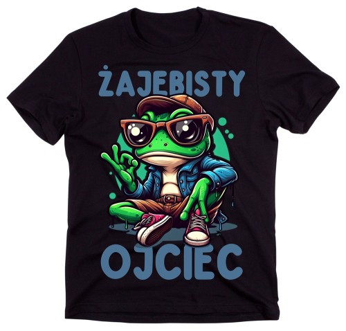 Fajna koszulka dla Taty - ŻAJEBISTY OJCIEC - dla taty na prezent