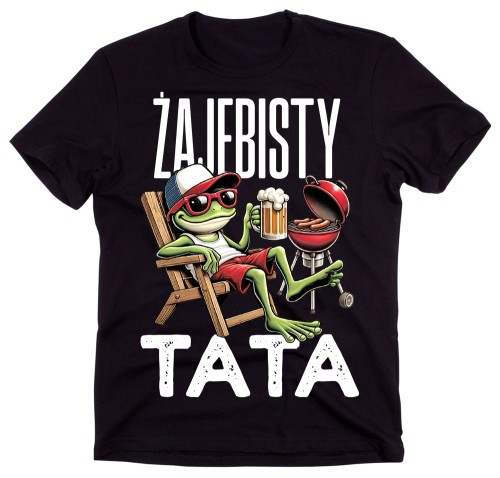 Fajna koszulka dla Taty - ŻAJEBISTY TATA