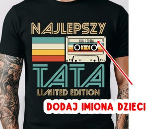 Koszulka NAJLEPSZY TATA z imionami dzieci bhh.jpg
