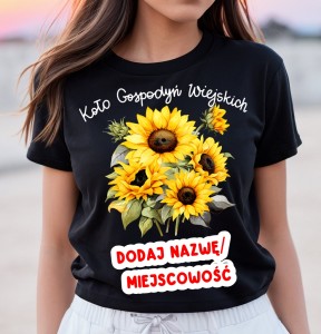 Koszulki dla koła gospodyń wiejskich ze słonecznikami.jpg