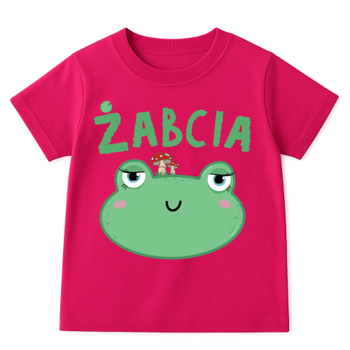 Koszulka dla dziewczynki z żabą.png